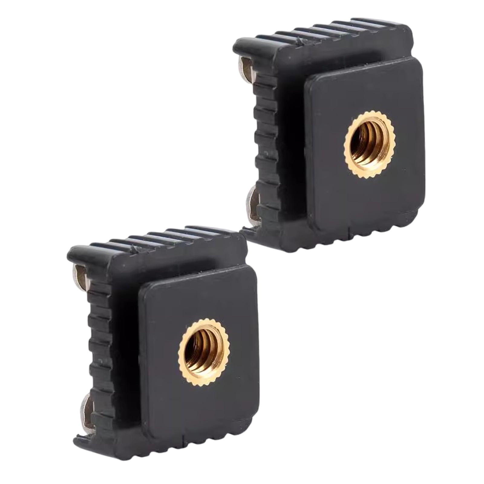 Aluminum Alloy Dual Cold Shoe Mount Adapter Extension Bar Rod Camera