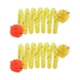 thumbnail image 1 of 2Pcs Flexible Coils Spring with Plush Ball Cats Play Toy Nontoxic Design for New Pet Owners Enhancing Interaction Gift, 1 of 8
