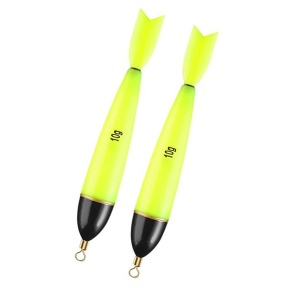 2Pcs Floating Buoys Fishing Float Night Lighting Light Fishing Float Glow Light for Fishing Lighted Bobbers