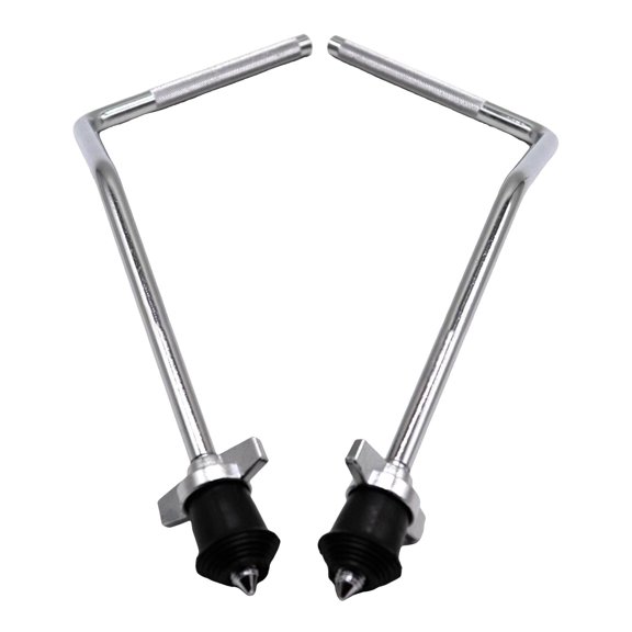 2Pcs Floor Tom Legs Drum Accessories ,Drum Feet Drum Stand Hardware Heavy Duty Durable Tom Feetdrum Set for Snare Percussion Instrument Parts