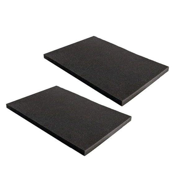 2Pcs Window Air Conditioners Drip Cushion Protectors Removable Weatherproof Covers Noise Absorbing Foam Pad