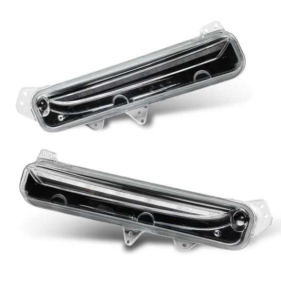 2Pcs Fog Lights Lamps LED Left+Right Fit For 2016-2017 Lincoln MKX FA1Z-13200