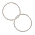 thumbnail image 1 of 2Pcs Food-Grade Silicone Pressure Cooker Gasket, Universal Fit 2L To 8L Sealing Ring Replacement, Durable Rubber Pad For Electric & Stovetop CookersNew, 1 of 6
