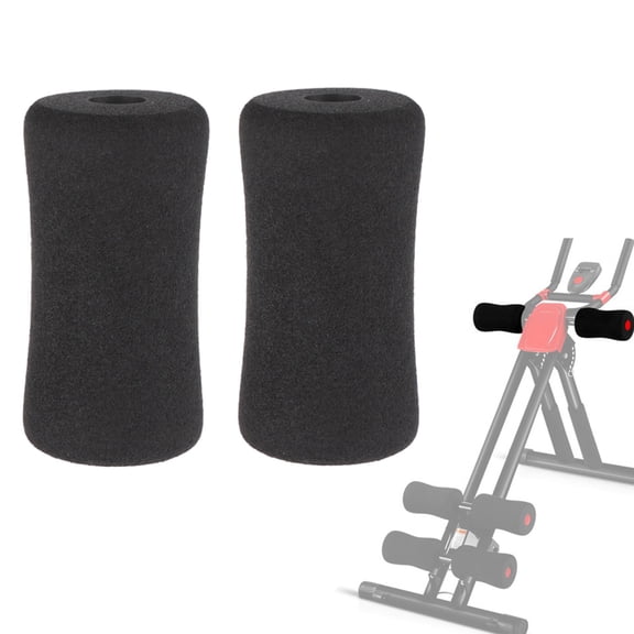 2Pcs Foot Foam Pads Rollers For Leg Extension, Comfortable And Durable Foam Material, For Weight Bench And Gym Machines