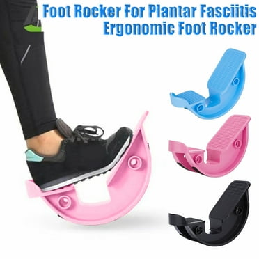 2Pcs Foot Rocker Calf Stretcher - Plantar Fasciitis Achilles Tendonitis Ankle Lower Leg Pain Relief Balancing Training Muscle Stretching Slant Board Home Workout Equipment