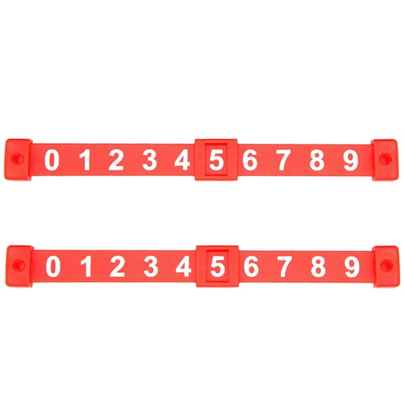 2Pcs Football Air Hockey Scoring Unit Counter, Table Football Counter, Interactive Game Table Football Score Indicator