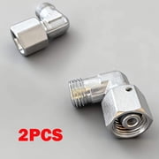 2Pcs For AGT M14x1.5 Din Male To Female 90 Mini Excavator Hydraulic Fitting USA