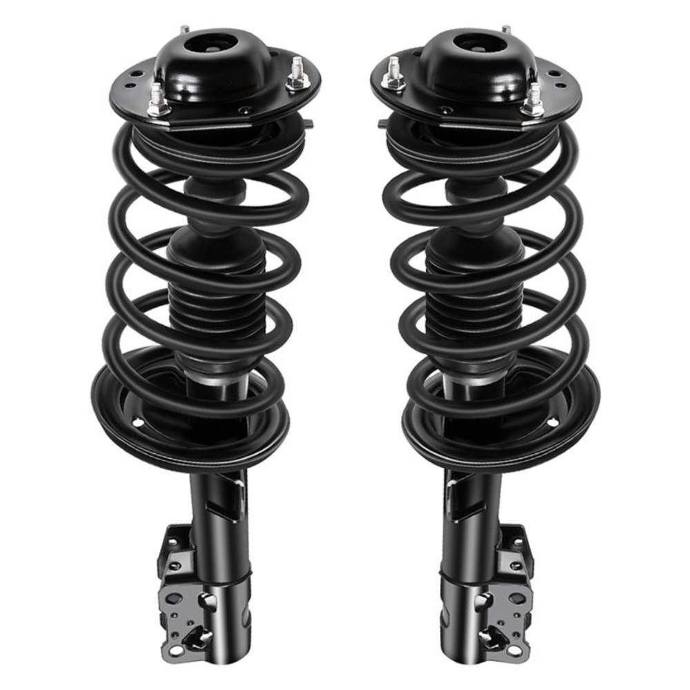ECCPP Complete Front Strut Assembly – For Chevy Malibu & Pontiac G6 – 2pc Set With Springs & Mounts
