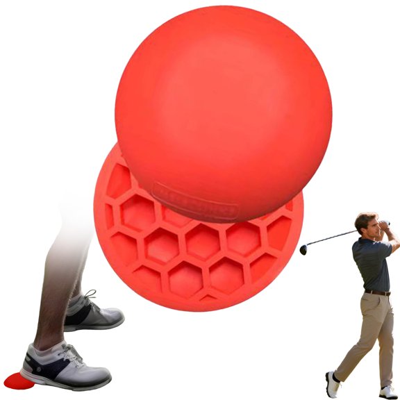 2Pcs Force Pedal Golf for Training - Rubber Reusable Pads | Ground Reaction Force and Stability for Skill Improvement Enhanced Control Ground Reaction Measurement Putting Trainer