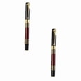 thumbnail image 1 of 2Pcs Fountain Pen with Ink Converter,Fine Nib Calligraphy Pen for Writing Journaling,Medium Point Business Pen for Signature,Professional Smooth Writing Pen for Artist Office Gift, 1 of 9