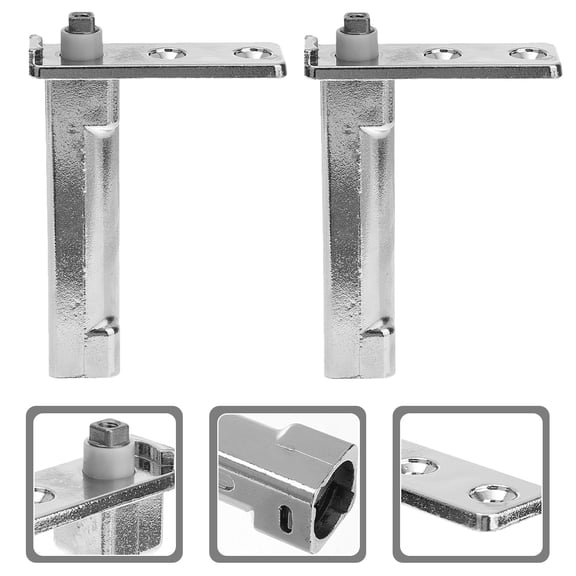 UKCOCO Zinc Alloy Freezer Hinge for Refrigerator Door Positioning 2Pcs