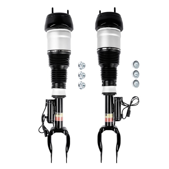 2Pcs Front Air Strut Shocks For Mercedes X166 W166 GL350 GL450 GL550 GL63 ML320