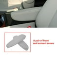 thumbnail image 1 of 2Pcs Front Armrest Handle Leather Cover Grey For Sienna 2011-2018 Anti-Tear Anti-Scratch Cockpit Armrest Kits, 1 of 6