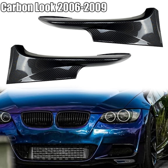 2Pcs Front Bumper Splitters Lip Spoiler For Bmw 3 Series E92 320D 330Xd 325D 318I 335I E93 Cabrio M-Tech 2006-2009 2010-2013