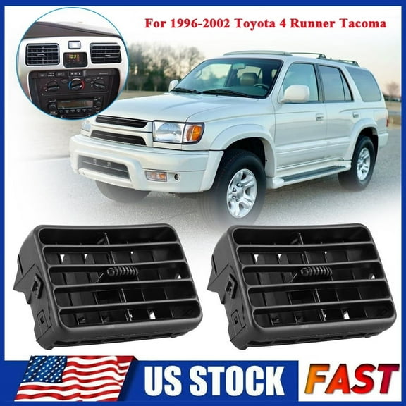 2Pcs Front Center Dash Air Vent for Toyota Tacoma 4Runner 1996 1997 1998 1999 2000 2021 2002