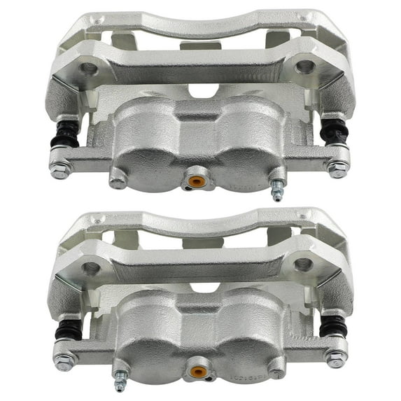 2Pcs Front Left & Right Brake Calipers w/Bracket For Ford F-150 2012-16 18-B5404