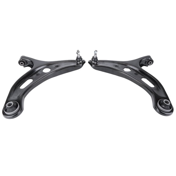 2Pcs Front Lower Suspension Control Arms Steel Black Left Right for Subaru BRZ 2013-2018 for Scion FR-S 2013-2018 OE 20202CA000/20202CA010