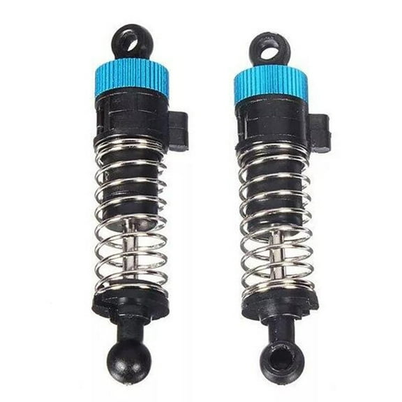 2Pcs Front Shock Absorber Spare Parts For Wltoys A949 A959 A969 A979 Rc Car Metal Replacement Suspension For Remote Control Vehicle Maintenance And Repair
