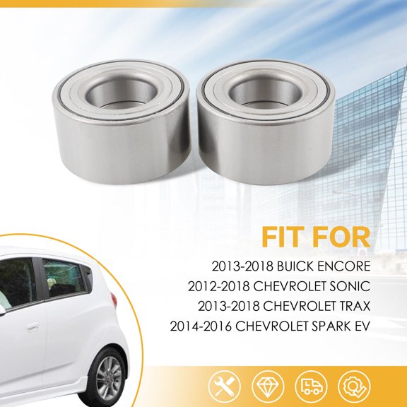 2Pcs Front Wheel Hub Bearing for Buick Encore Chevrolet Sonic Trax Spark EV