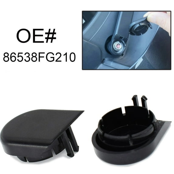 2Pcs Front Window Windshield Wiper Arm Nut Cap Cover for Mazda 6 RX8 CX
