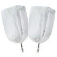2Pcs Frost Proof Plants Cover Flower Protective Cover Drawstring Cover