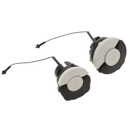 2Pcs Fuel Filler Tank Cover s Oil Filler s Air Intake Fuel Delivery Smooth Door And corrosion