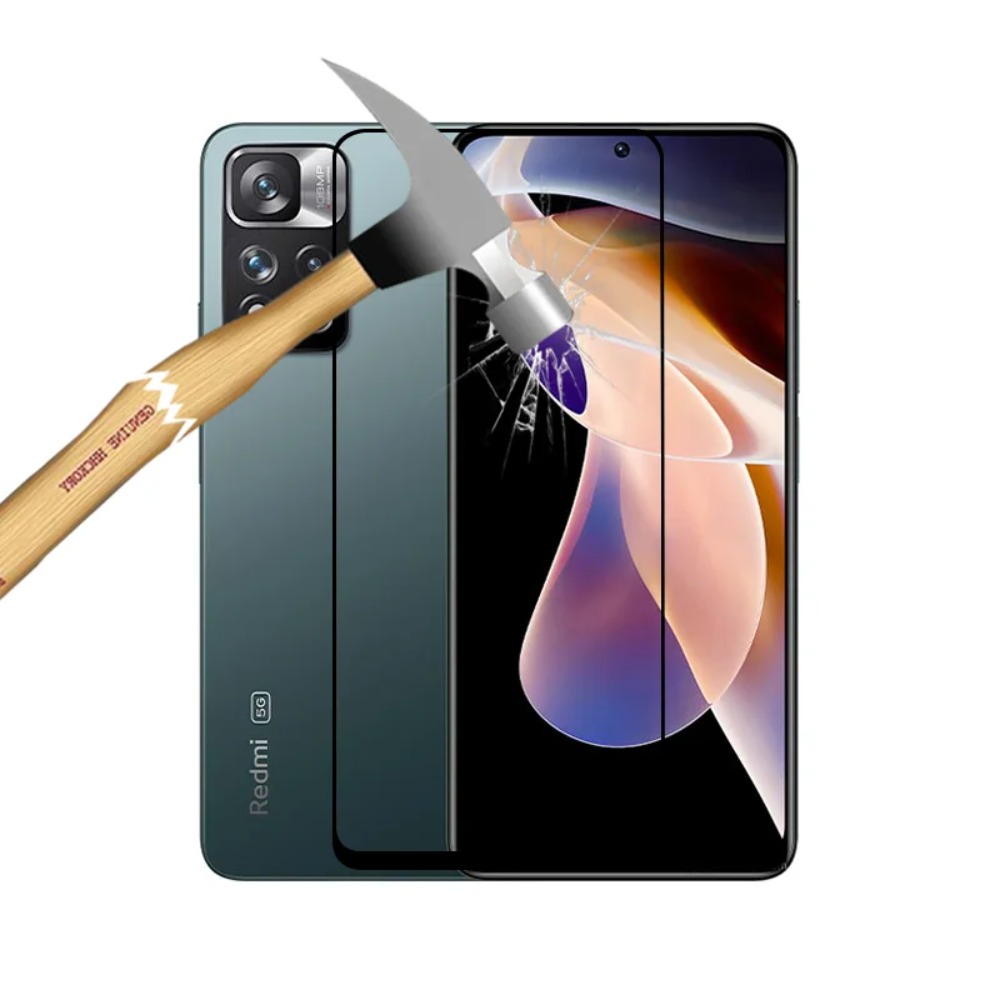 2Pcs Full Cover Screen Protector For Xiaomi Redmi Note13 12 11 10 Pro 9