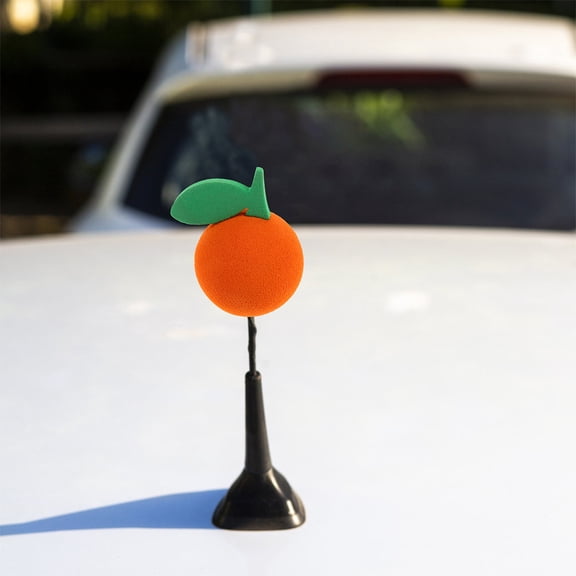 YOSADIER 2Pcs Cute Vehicle Antenna Ball Car Roof Decoration Easy Install Multi Color Accessories
