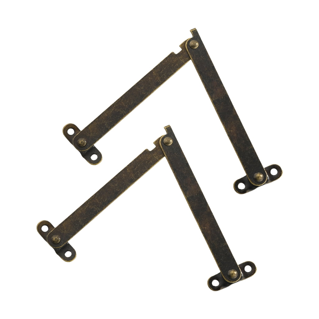 2Pcs Furniture Lift up Struts Lid Flap Stay Hinge Metal Lid Hinges ...