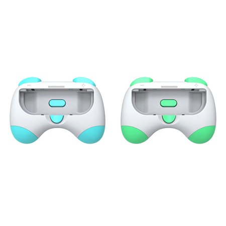 2Pcs Game Handles Comfortable Grip Plug Play Easy Installation Protective Ergonomic Game Handle Hand Grip for Switch OLED
