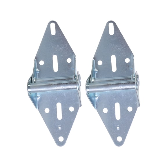2Pcs Garage Door Replacement Hinge Heavy Duty Iron Garage Door Hardware for Residential/Light Commercial Garage Door