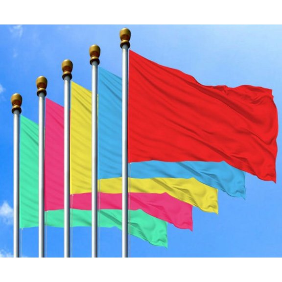 2Pcs Garden Flag Yard Flag Bright Color Design Garden Flag Farmhouse Decoration