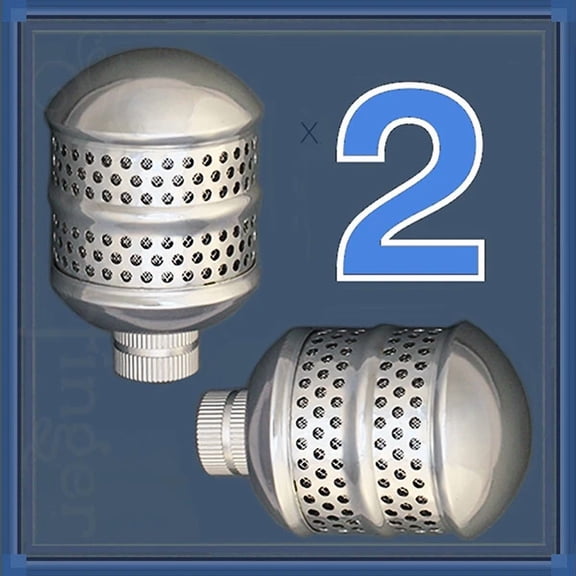 2Pcs Garden Hose Bubbler Soaker Watering Irrigation Sprinkler Head Attachments