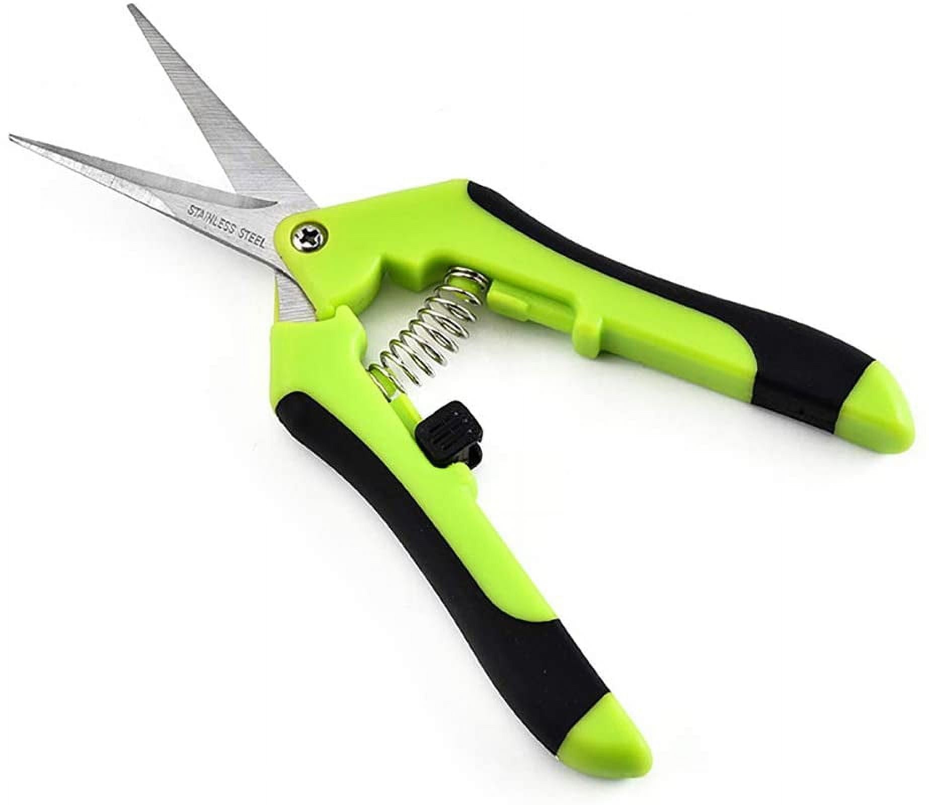 2pcs/set Garden Pruning Shears Stainless Steel Blade Handheld Pruning Kit  With 1pc Gardening Glove, Safe, Efficient And Labor-saving.