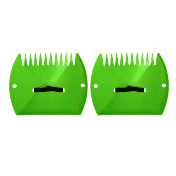 2Pcs Garden Soil Rakes Plastic Leaf Collector for Efficient Yard Cleanup and Easy Gardening Tool
