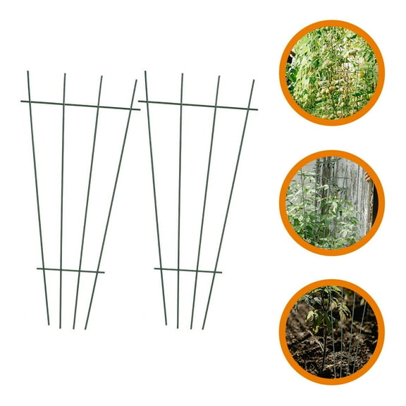2Pcs Garden Trellis Plant Climbing Trellis Decorative Potted Plants Climbing Rack for Landscape