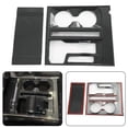 thumbnail image 2 of Black Wood Grain Gear Shift Panel & Cup Holder Cover Trim For Ford F-150 (2015-2020) 2 of 5
