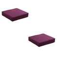 thumbnail image 1 of 2Pcs Gel Memory Foam Recliner Cushion for Elderly, Dual-Layer Foam Chair Pad, Extra Large Seat Cushion for Couch, Armchair, Wicker Chairs, Floor, 1 of 3
