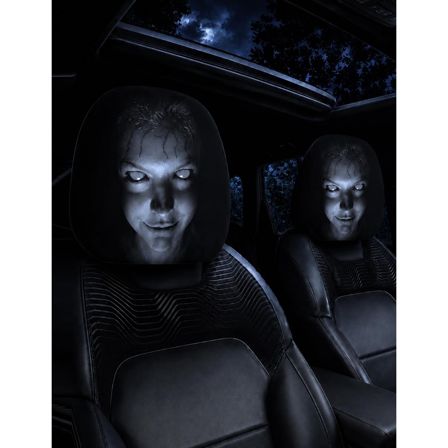 2pcs-ghost-face-headrest-covers-scary-face-printing-auto-seat