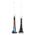 thumbnail image 1 of 2Pcs Glass Candleholder Set, 1 of 1