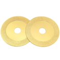 2Pcs Glass Cutting, Wheels Angle Grinder Tool, 100mm Titanium Circular