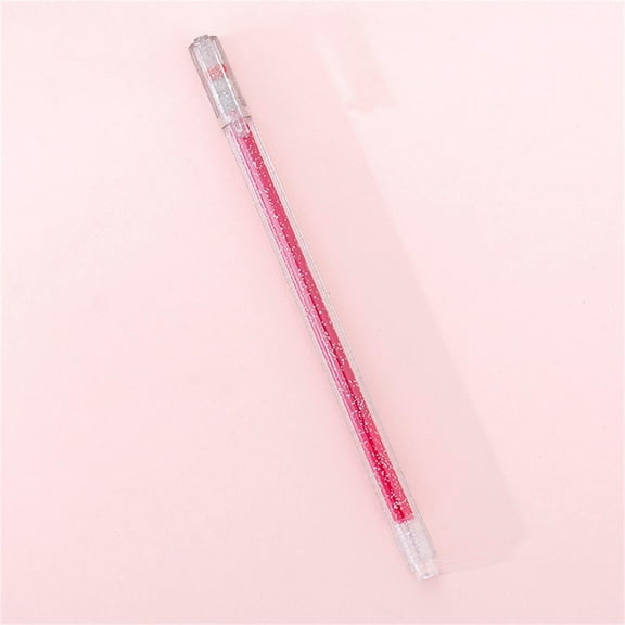 2Pcs Glitter Gel Pens, Dual Metallic Ink Sparkle Pens 1Mm Liquid Glitter Iridescent Gel Pen For Coloring Books 2Ml Pen Happy 2026!