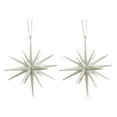 thumbnail image 1 of 2Pcs Glitter Star Hanging Ornaments,Christmas Exploding Star Ornament,Glitter Hanging Starburst Star Decoration For Christmas Tree,Shiny Star Pendant For Xmas Party Indoor Outdoor Decor,White2, 1 of 7