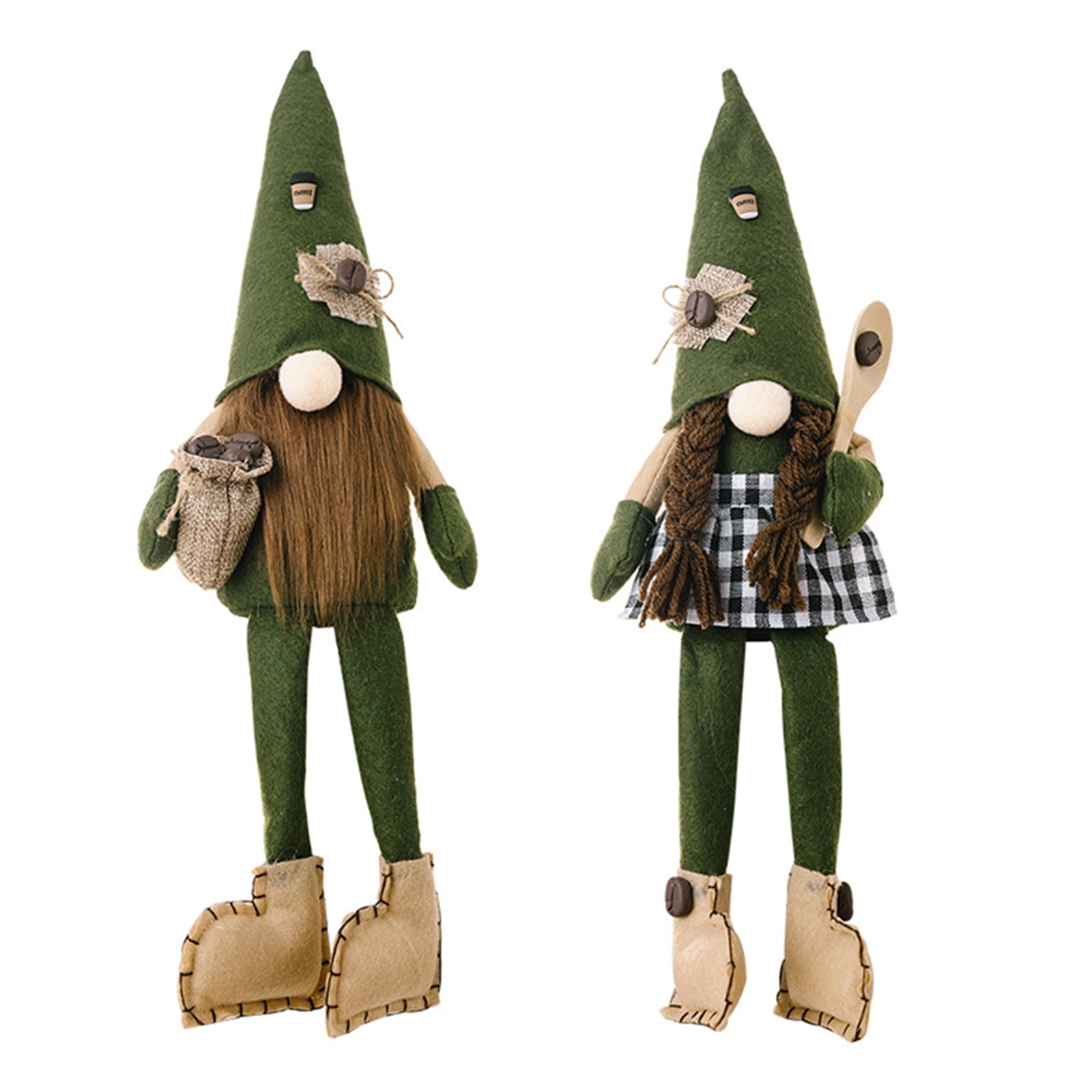 2pcs Gnomes D'été, 10 Pouces Mignons En Peluche De Plage De