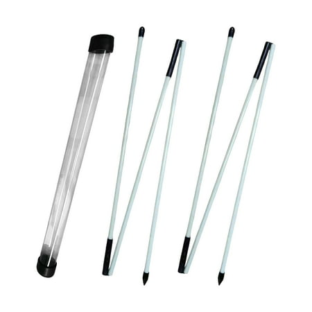 2Pcs Golf Alignment Sticks Training Aid with Storage Tube Foldable 48" Golf Alignment Tool Golf Practice Sticks for Swing Trainer Putting