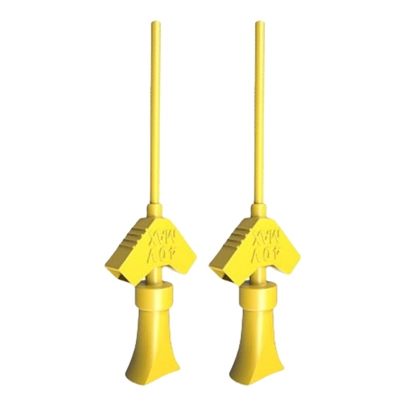 2Pcs Grabber Test Probe Hook for Jumper Test Accessory Analyzers IC Test Hook Clip Internal Spring Grabber