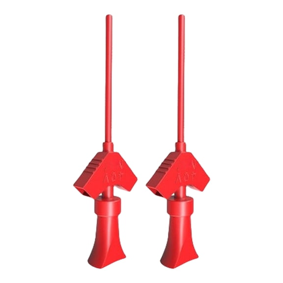 2Pcs Grabber Test Probe Hook for Jumper Test Accessory Analyzers IC Test Hook Clip Internal Spring Grabber