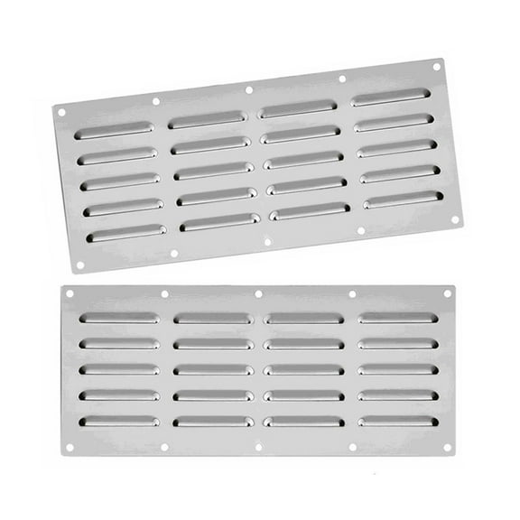 2Pcs Grates Steel 20 Openings Home Proof Construction