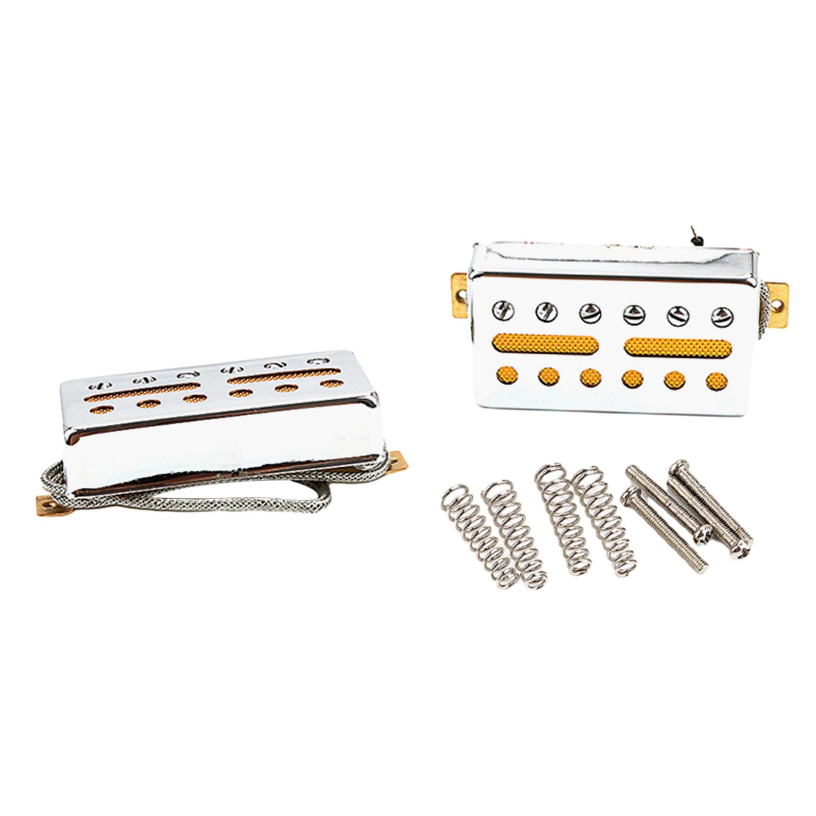 2Pcs Guitar Pickup Accessories, Electric Guitar Bridge Pickups Durable