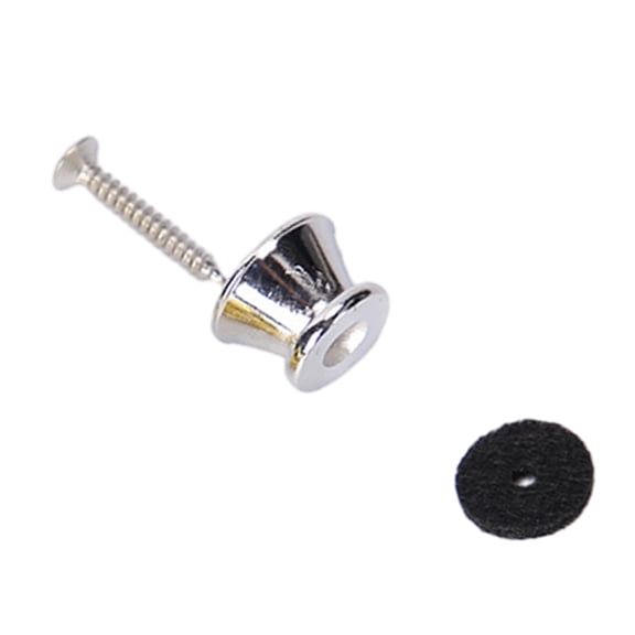 2Pcs Guitar Strap Buttons Locks Guitar Straplocks Strap Retainer Pegs Guitar Straps Lock Straps Button Replacement Sets